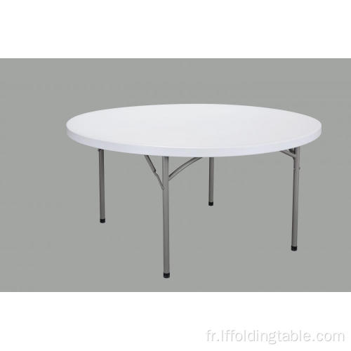 Table se pliante en plastique de 5ft pour l&#39;événement extérieur